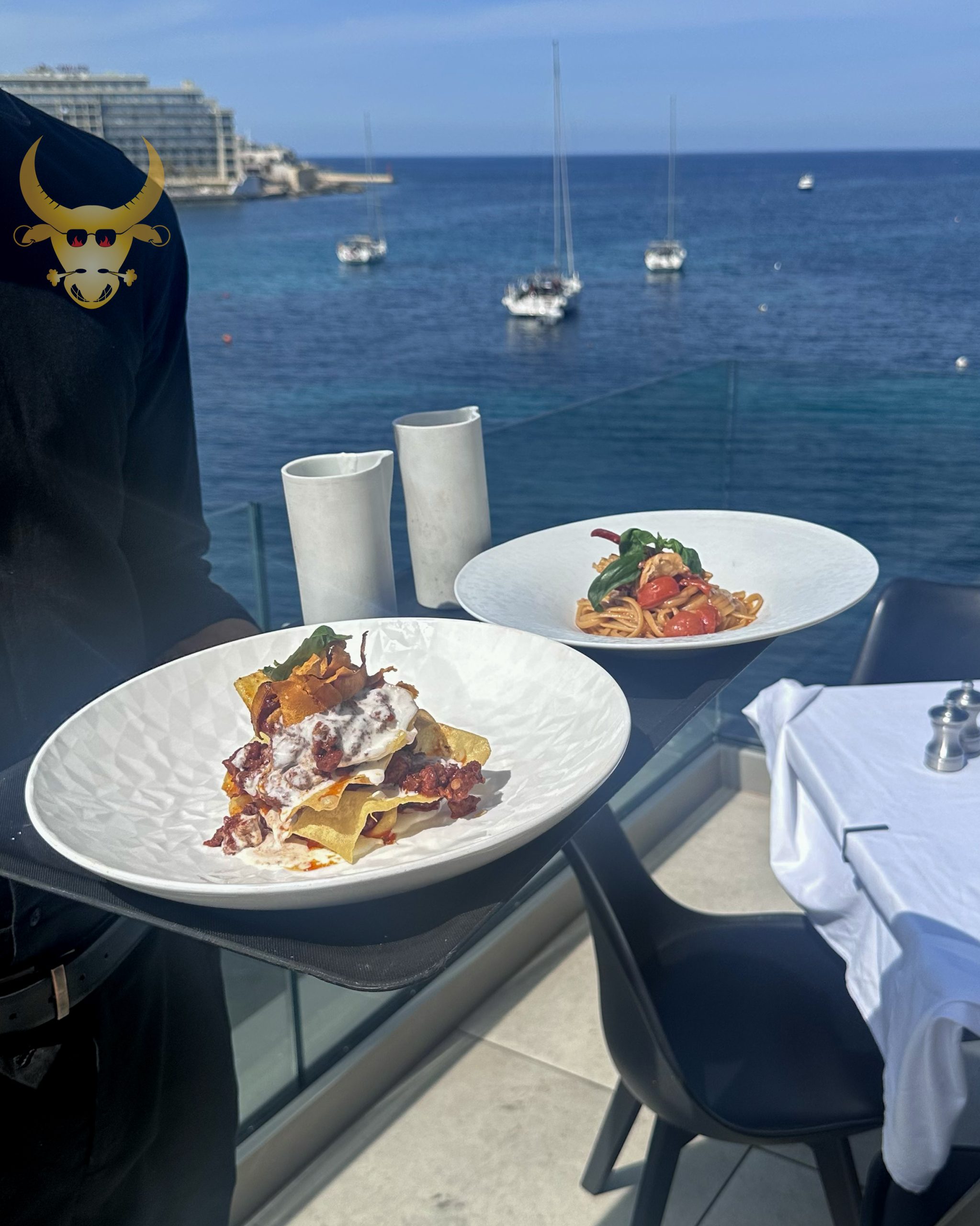 sea view restaurant malta