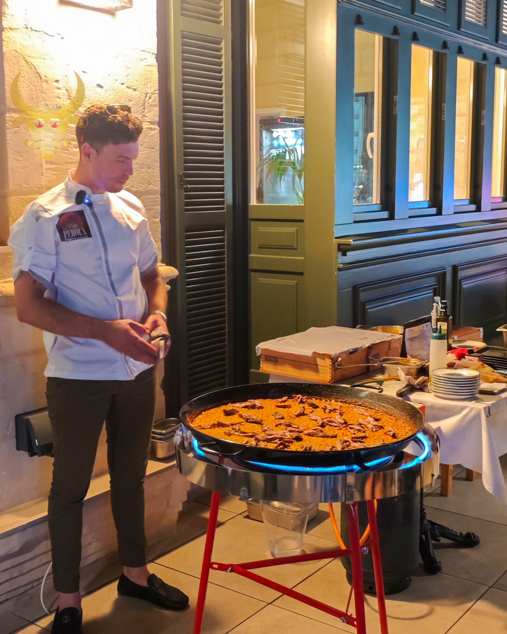Paella Show Cooking